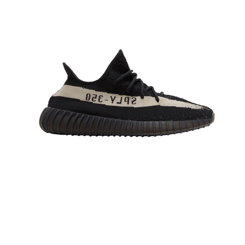 Yeezy size 4 Black and White SPLY-350 Sneakers
